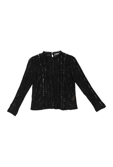 Imbracaminte femei frnch long sleeve lace blouse black