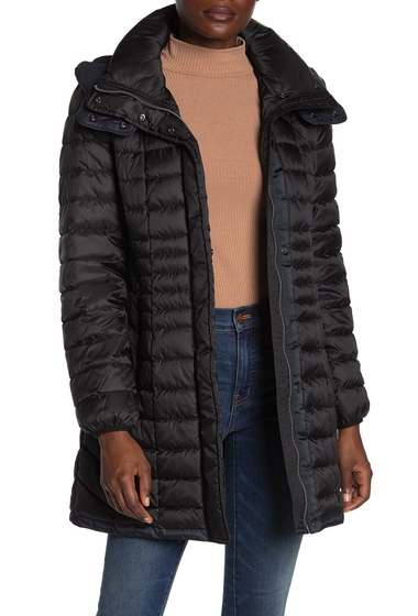 Imbracaminte femei marc new york by andrew marc quilted packable puffer coat black