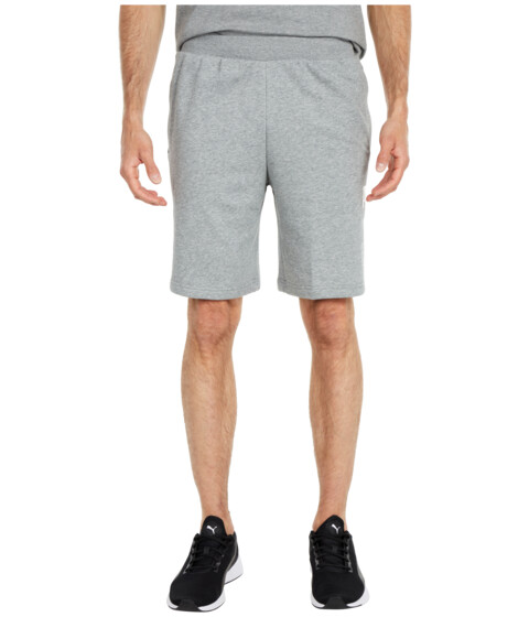 Imbracaminte barbati puma rebel french terry shorts 9quot medium gray heather