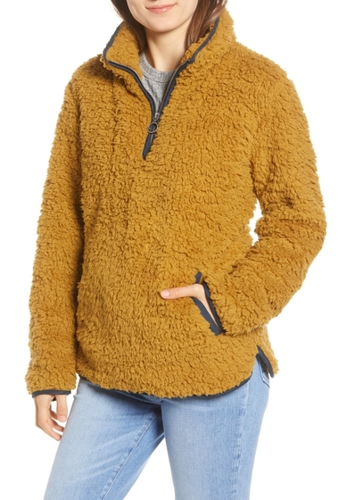 Imbracaminte femei thread and supply wubby fleece pullover dijon
