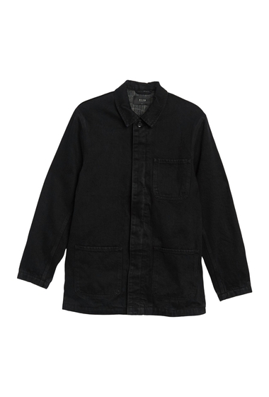 Imbracaminte barbati neuw pollock denim shirt jacket zero-black rinse