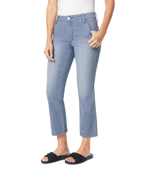 Imbracaminte femei joes jeans slim kick trousers in hickory stripe hickory stripe