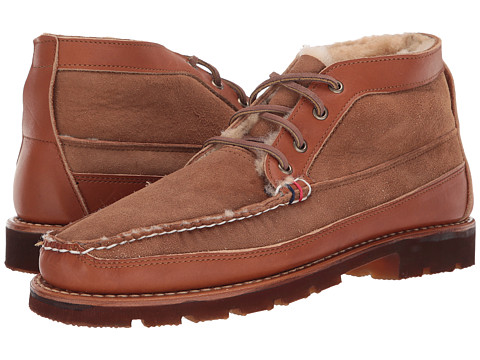 Incaltaminte barbati sperry gold cup handcrafted in maine chukka w shearling chestnut