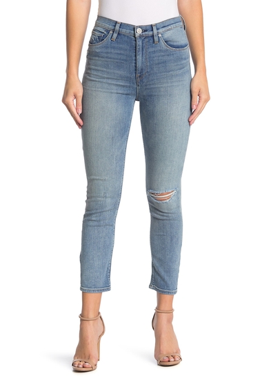 Imbracaminte femei hudson jeans holly high waist crop slim jeans upshot