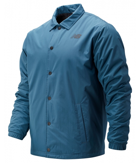 Imbracaminte barbati new balance men\'s classic winter coaches jacket blue