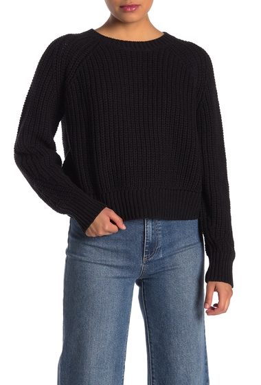 Imbracaminte femei 360 cashmere zoey open stitch sweater black