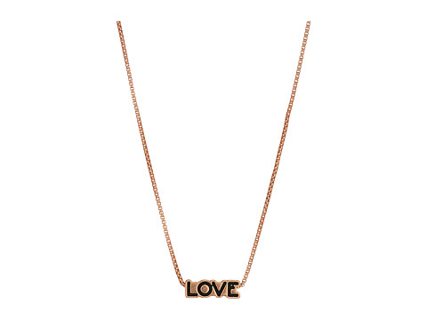 Bijuterii femei alex and ani 18quot love adjustable necklace 14kt rose gold plated