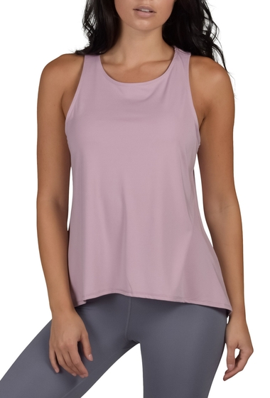 Imbracaminte femei 90 degree by reflex overlap back sleeveless top dawpk - dawn pink