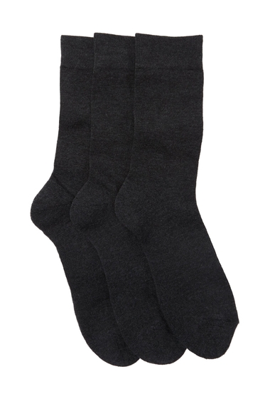 Imbracaminte barbati nordstrom rack cushioned crew socks - pack of 3 charcoal heather