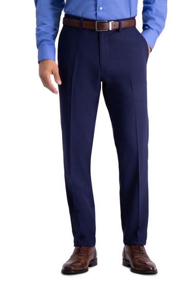 Imbracaminte barbati haggar solid 4-way stretch suit spearate pants - 30-34 inseam midnight