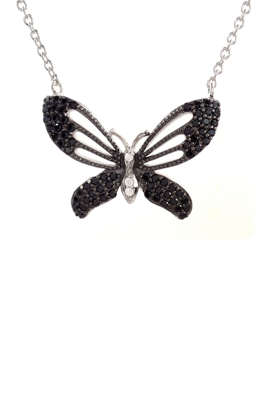 Bijuterii femei savvy cie cz butterfly necklace no color