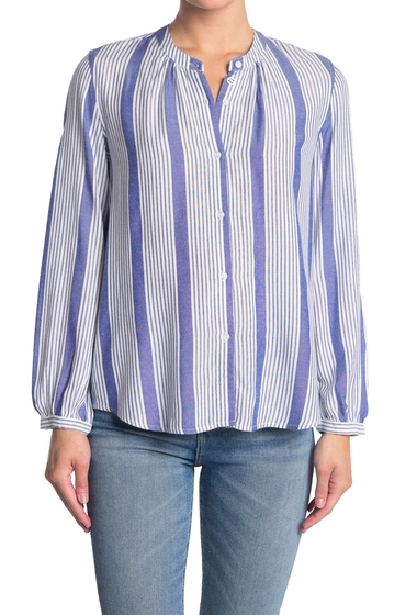 Imbracaminte femei rails eloise striped long sleeve shirt tristan stripe
