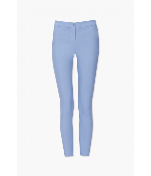 Imbracaminte femei forever21 skinny ankle pants blue