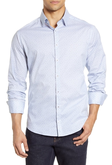 Imbracaminte barbati stone rose button-up shirt blue