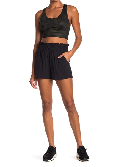 Imbracaminte femei z by zella reclaim woven shorts black