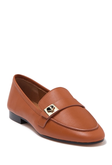 Incaltaminte femei kate spade new york catroux leather loafer hot cider