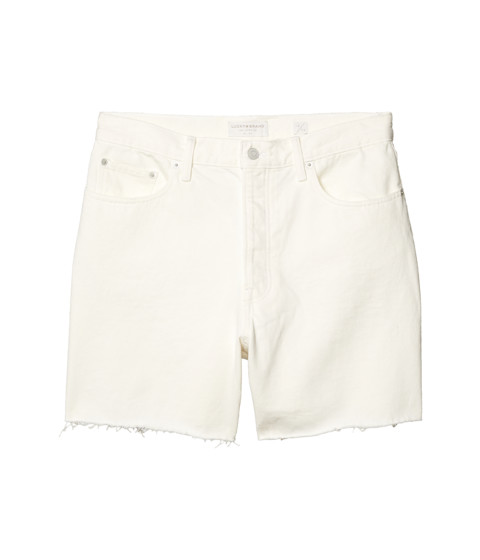 Imbracaminte femei lucky brand high-rise traveler shorts in clean white clean white