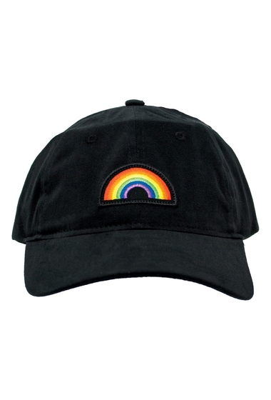 Accesorii femei peter grimm headwear rainbow patch cap black