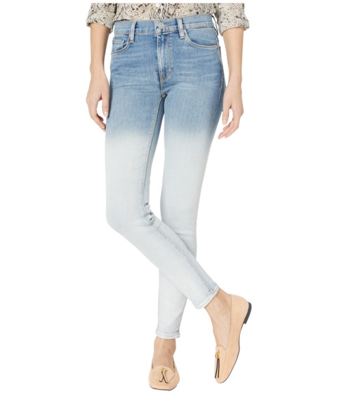 Imbracaminte femei hudson jeans barbara high-rise super skinny in dipped white dipped white