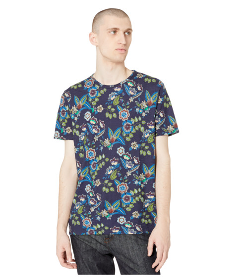 Imbracaminte barbati etro tropical floral t-shirt navy