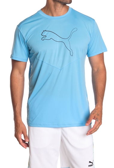 Imbracaminte barbati puma reactive tech t-shirt blue