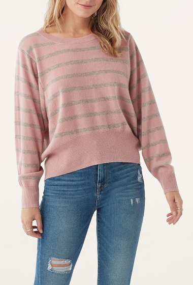 Imbracaminte femei splendid striped pullover sweater pnkhthrtoast