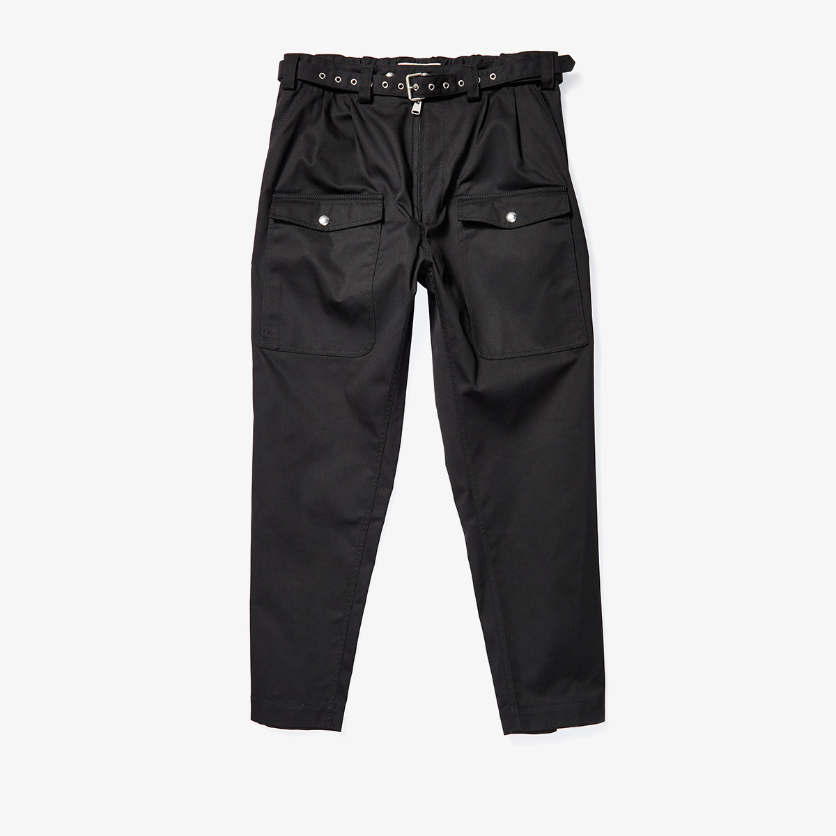 Imbracaminte barbati marni detailed relax fit cargo pants black