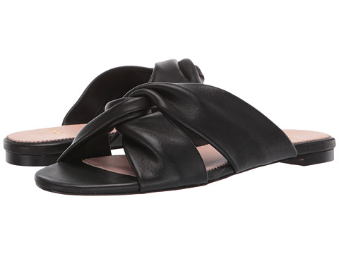 Incaltaminte femei jcrew knotted soft leather sandal black