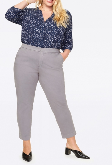 Imbracaminte femei nydj everyday ankle trouser pants plus size mineral