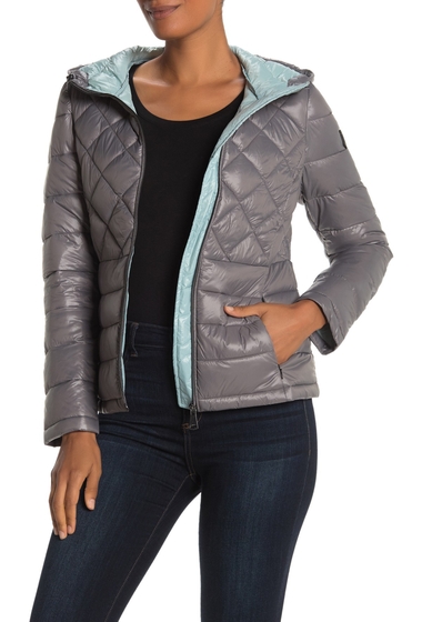 Imbracaminte femei noize kerri waterproof wind resistant lightweight puffer jacket grey