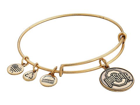 Bijuterii femei alex and ani ohio state university logo bracelet rafaelian gold