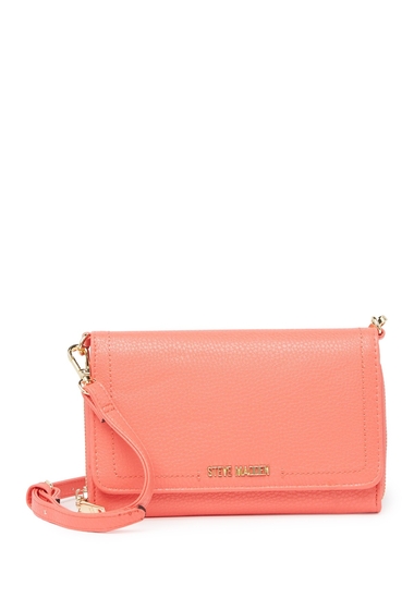 Genti femei steve madden laurie wallet on a string coral