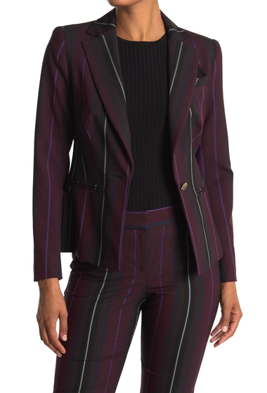 Imbracaminte femei trina turk noirs stripe print jacket multi