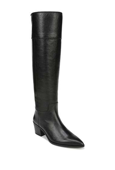 Incaltaminte femei franco sarto shannon leather otk boot black