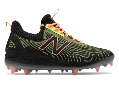 Incaltaminte barbati new balance fuelcell comp v2 baseball cleat green with black pink