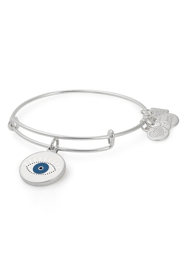 Bijuterii femei alex and ani charity by design meditating adjustable wire bangle bracelet silver