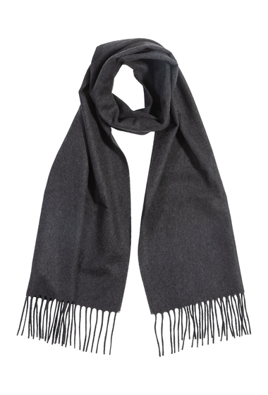 Accesorii barbati stewart of scotland solid cashmere scarf 020gry