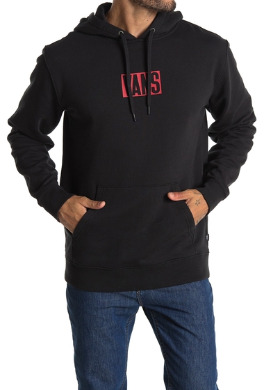 Imbracaminte barbati vans stax logo hoodie black