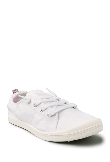 Incaltaminte femei sugar genius comfy slip-on sneaker white canvas