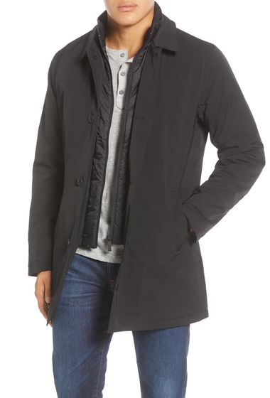 Imbracaminte barbati nn07 blake slim fit waterproof jacket black