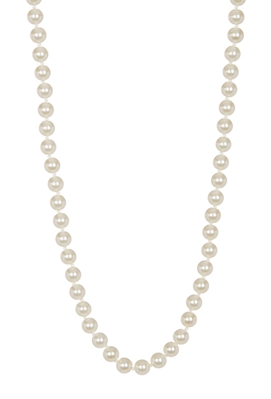 Bijuterii femei nordstrom rack 60 imitation pearl necklace whitesilver