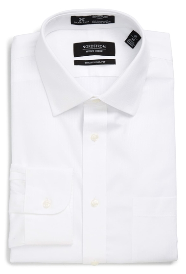 Imbracaminte barbati nordstrom men\'s shop smartcaretm traditional fit dress shirt white