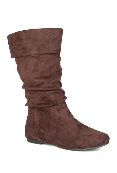Incaltaminte femei journee collection shelley slouchy boot brown