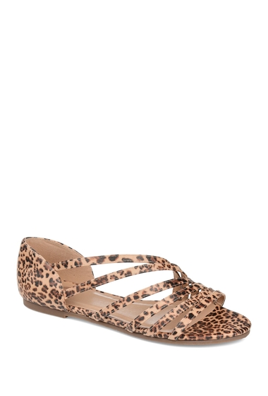 Incaltaminte femei journee collection divina sandal leopard