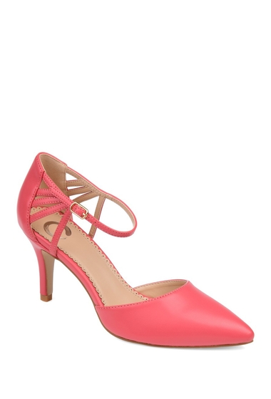 Incaltaminte femei journee collection mia pointed toe pump coral