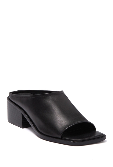 Incaltaminte femei intentionally blank so leather block heel sandal black