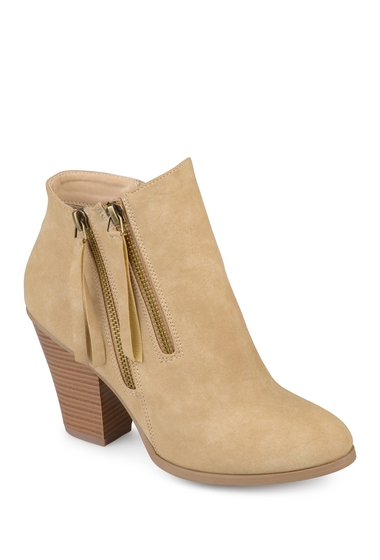 Incaltaminte femei journee collection vally bootie taupe