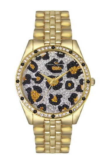Ceasuri femei jessica simpson womens quartz bracelet watch 37mm gold
