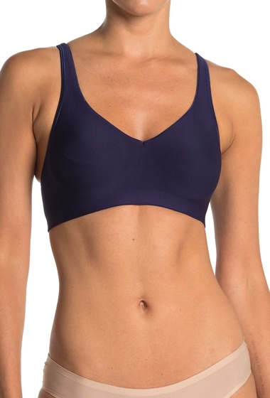 Imbracaminte femei hanes smooth inside and out comfortflex fit wirefree bra anch navy