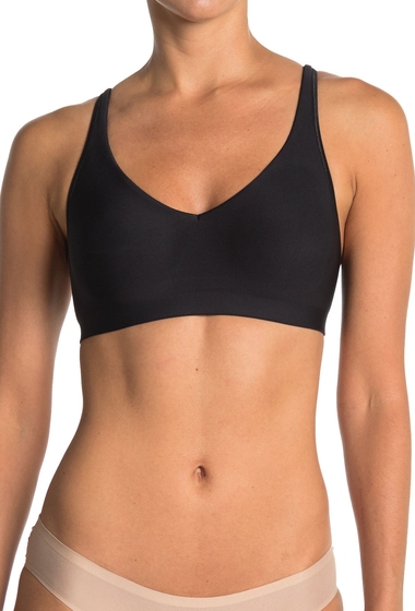 Imbracaminte femei hanes smooth inside and out comfortflex fit wirefree bra black